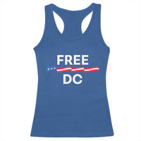 Free DC Racerback Tank Top Defend Washington D.C. Statehood Rights - Wonder Print Shop