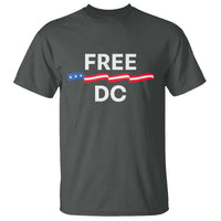 Free DC T Shirt Defend Washington D.C. Statehood Rights - Wonder Print Shop