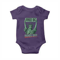 Free DC Hands Off Baby Onesie Statue of Liberty for Washington D.C. Rights - Wonder Print Shop