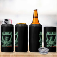 Free DC Hands Off 4 in 1 Can Cooler Tumbler Statue of Liberty for Washington D.C. Rights - Wonder Print Shop
