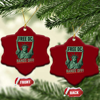 Free DC Hands Off Ceramic Ornament Statue of Liberty for Washington D.C. Rights - Wonder Print Shop