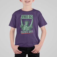 Free DC Hands Off T Shirt For Kid Statue of Liberty for Washington D.C. Rights - Wonder Print Shop