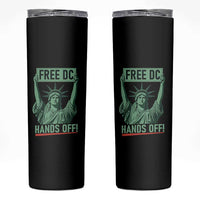 Free DC Hands Off Skinny Tumbler Statue of Liberty for Washington D.C. Rights - Wonder Print Shop
