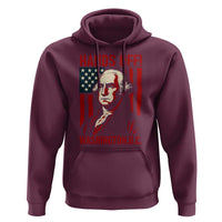 Hands Off DC Patriotic Hoodie George Washington American Flag - Wonder Print Shop