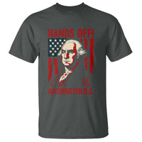 Hands Off DC Patriotic T Shirt George Washington American Flag - Wonder Print Shop