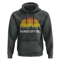 Hands Off DC Hoodie Retro Washington D.C. Skyline - Wonder Print Shop