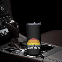 Hands Off DC Skinny Tumbler Retro Washington D.C. Skyline - Wonder Print Shop