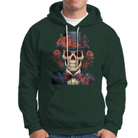 Day of the Dead Men Hoodie Dia De Los Muertos Calavera Sugar Skull Man Fancy Dress - Wonder Print Shop