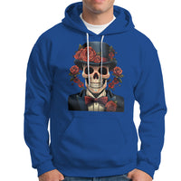 Day of the Dead Men Hoodie Dia De Los Muertos Calavera Sugar Skull Man Fancy Dress - Wonder Print Shop