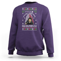 Nakatomi Plaza Sweatshirt It's Not Christmas Until Hans Gruber Falls - Wonder Print Shop