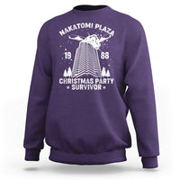 Nakatomi Plaza Sweatshirt Christmas Party 1988 Survivor - Wonder Print Shop