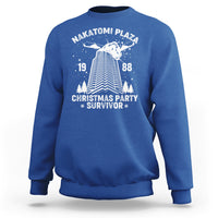 Nakatomi Plaza Sweatshirt Christmas Party 1988 Survivor - Wonder Print Shop
