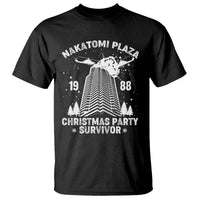 Nakatomi Plaza T Shirt Christmas Party 1988 Survivor - Wonder Print Shop
