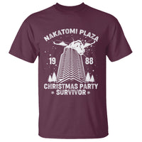 Nakatomi Plaza T Shirt Christmas Party 1988 Survivor - Wonder Print Shop