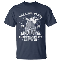 Nakatomi Plaza T Shirt Christmas Party 1988 Survivor - Wonder Print Shop