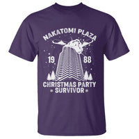 Nakatomi Plaza T Shirt Christmas Party 1988 Survivor - Wonder Print Shop