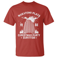 Nakatomi Plaza T Shirt Christmas Party 1988 Survivor - Wonder Print Shop