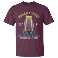 Nakatomi Plaza T Shirt Never Forget December 24 Christmas Eve 1988 - Wonder Print Shop
