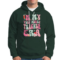 In My Very Merry Teacher Era Xmas Groovy Christmas Hoodie - Wonder Print Shop