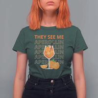 Aperol Spritz T Shirt For Women They See Me Aperollin Summer Cocktail Sprizz - Wonder Print Shop