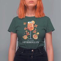 Aperol Spritz T Shirt For Women They See Me Aperrollin Summer Cocktail - Wonder Print Shop