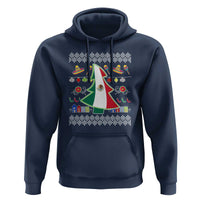 Mexican Christmas Hoodie Mexico Flag Xmas Tree Ugly Sweater