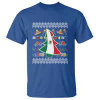 Mexican Christmas T Shirt Mexico Flag Xmas Tree Ugly Sweater - Wonder Print Shop