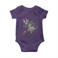 Christmas Merry Krampus Baby Onesie Naughty Horror Evil Xmas Psychobilly