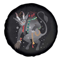 Xmas Merry Krampus Spare Tire Cover Naughty Horror Evil Xmas Psychobilly