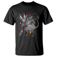 Christmas Merry Krampus T Shirt Naughty Horror Evil Xmas Psychobilly - Wonder Print Shop