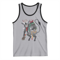 Christmas Merry Krampus Tank Top Naughty Horror Evil Xmas Psychobilly