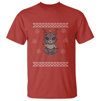 Cute Baby Baphomet T Shirt Ugly Christmas Sweater Occult Gift - Wonder Print Shop