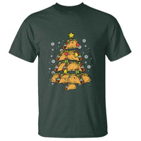 Taco Christmas Tree T Shirt Mexican Food Tacos Lover Xmas in Mexico - Wonder Print Shop