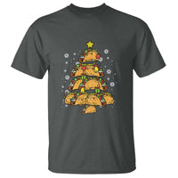 Taco Christmas Tree T Shirt Mexican Food Tacos Lover Xmas in Mexico - Wonder Print Shop