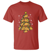 Taco Christmas Tree T Shirt Mexican Food Tacos Lover Xmas in Mexico - Wonder Print Shop