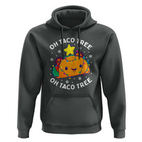 Taco Christmas Tree Hoodie Oh Taco Tree Cute Xmas Mexican Food Lover