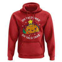 Taco Christmas Tree Hoodie Oh Taco Tree Cute Xmas Mexican Food Lover