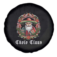 Mexican Christmas Cholo Claus Santa Spare Tire Cover Funny Xmas in Mexico Latin America