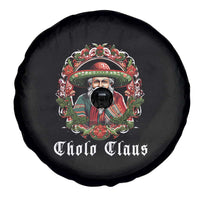 Mexican Christmas Cholo Claus Santa Spare Tire Cover Funny Xmas in Mexico Latin America