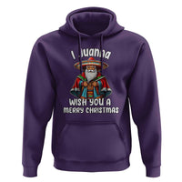 Mexican Santa Christmas Hoodie I Juanna Wish You A Merry Christmas Feliz Navidad Choco Claus