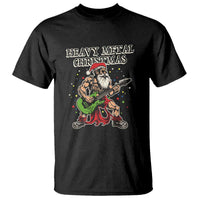 Heavy Metal Santa T Shirt Playing Guitar Christmas Rock Music Lover - Wonder Print Shop