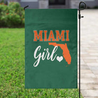 Miami Girl Pride Garden Flag Florida State Map Local Love