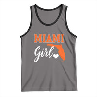 Miami Girl Pride Tank Top Florida State Map Local Love