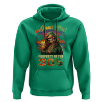 Miami Girl Skeleton Property of the 305 Hoodie Tropical City Florida Pride Street Style