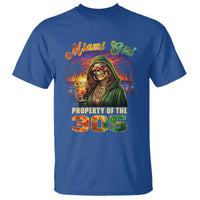 Miami Girl Skeleton Property of the 305 T Shirt Tropical City Florida Pride Street Style