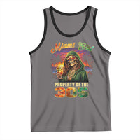 Miami Girl Skeleton Property of the 305 Tank Top Tropical City Florida Pride Street Style