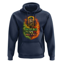 Miami vs All You All 305 Skeleton Flame Graphic Hoodie Tropical City Pride Florida Love