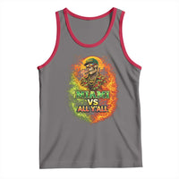 Miami vs All You All 305 Skeleton Flame Graphic Tank Top Tropical City Pride Florida Love