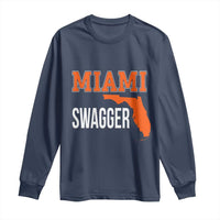Miami Swagger Pride Long Sleeve Shirt Florida State Map Local Love