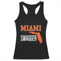 Miami Swagger Pride Racerback Tank Top Florida State Map Local Love